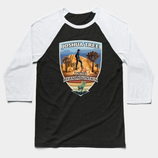 I Hiked Ryan Mountain Joshua Tree National Park California Baseball T-Shirt